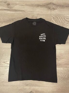 Anti Social Social Club Black T-Shirt